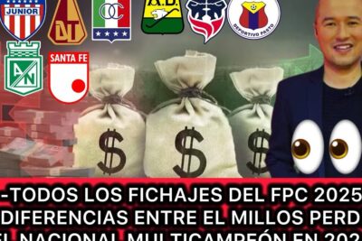 🔴 TODOS LOS FICHAJES DE TODOS LOS CLUBES DEL FPC 2025 - FACTOS DE MILLOS Y NACIONAL...